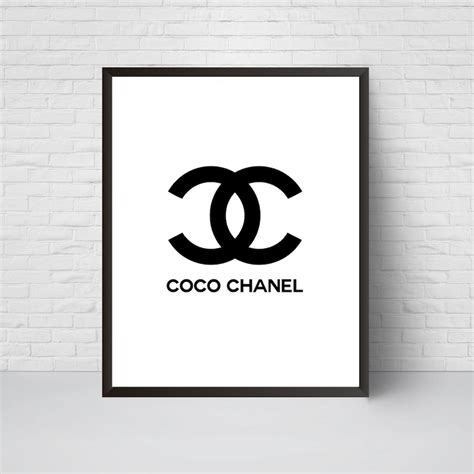 black and white coco chanel logo|Coco Chanel black friday.